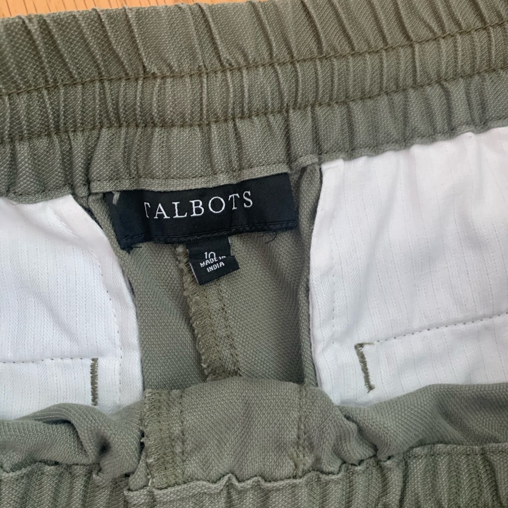 💗 Talbots Crop Drawstring Pants - Picture 3 of 5